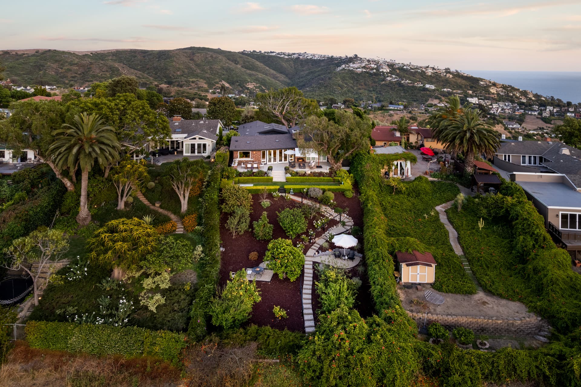 Above Temple Hills · Twilight