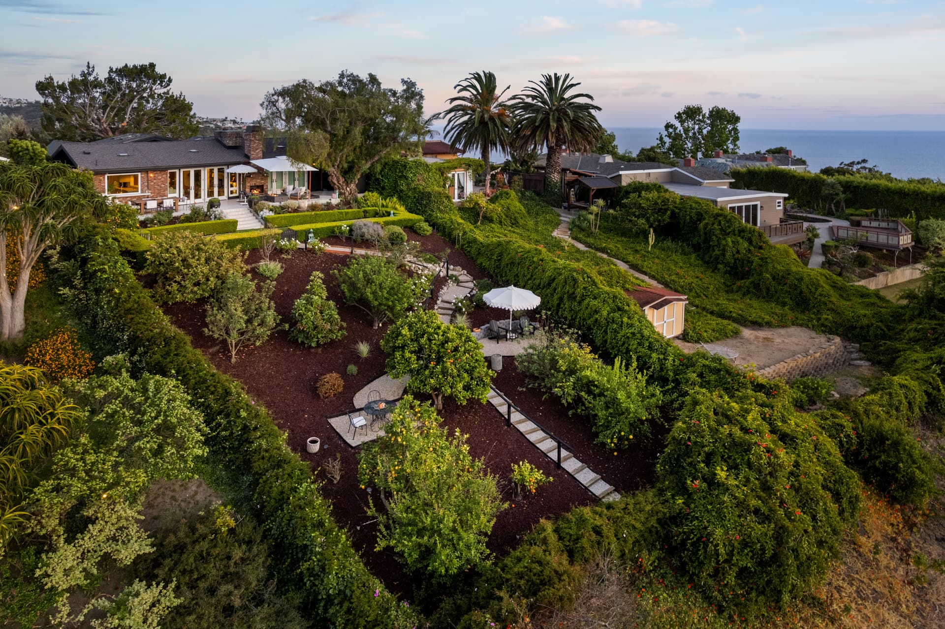 Grounds & Gardens · Aerial